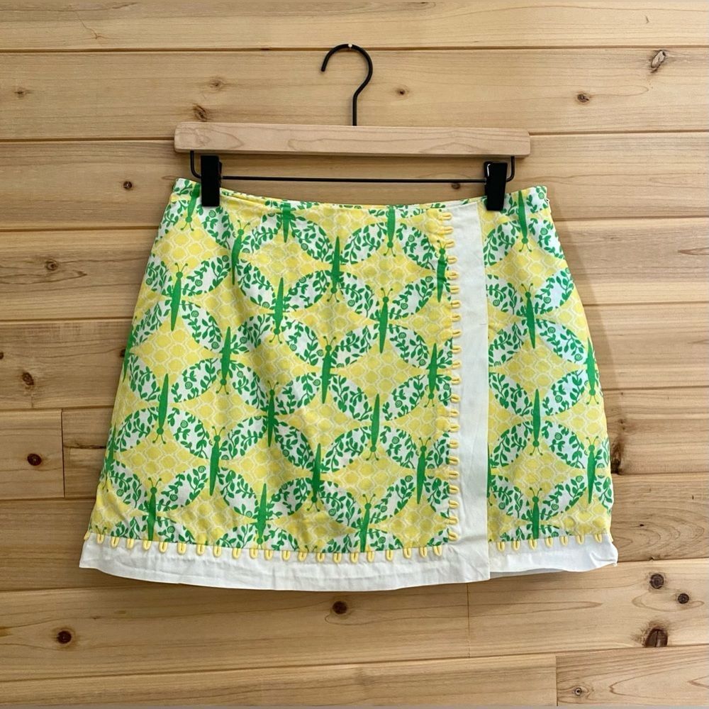 Lilly Pulitzer Yellow and Green Skirt